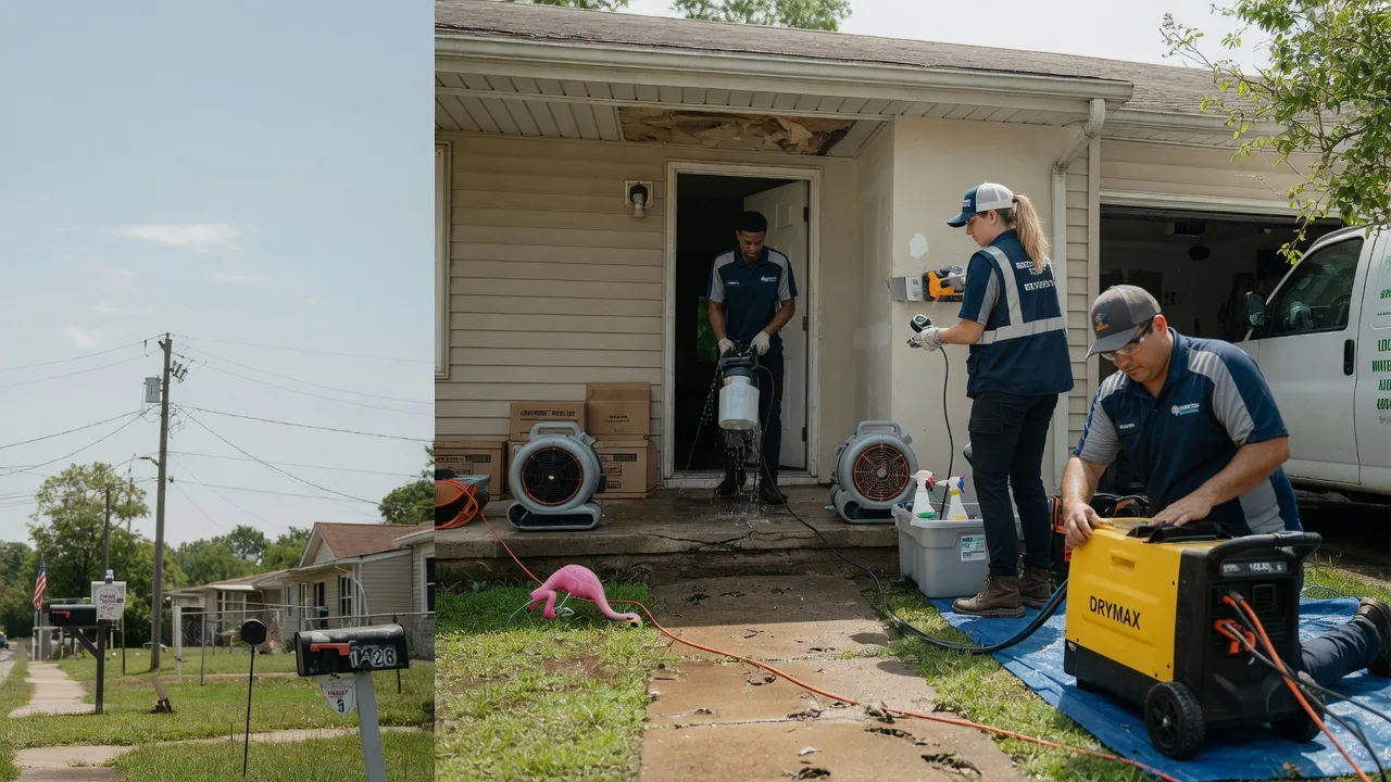Storm Damage Water Removal in Halifax, PA near me